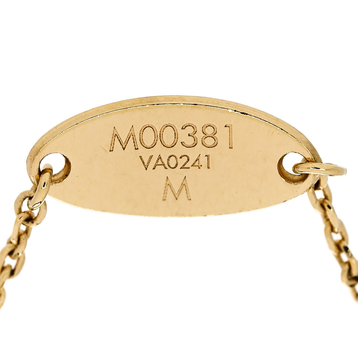 Metal Crystal Petite Louis Ring M 55/7.25 Gold