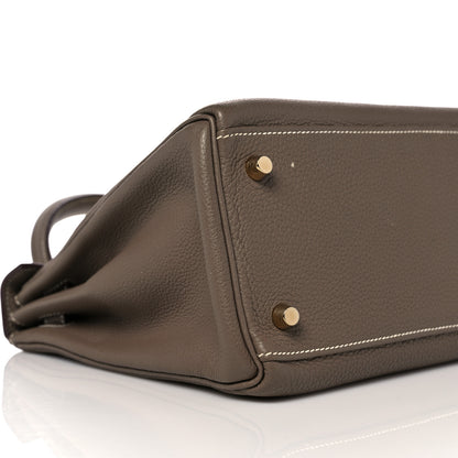 Hermes Togo Kelly Retourne 28 Etoupe 36 of 40