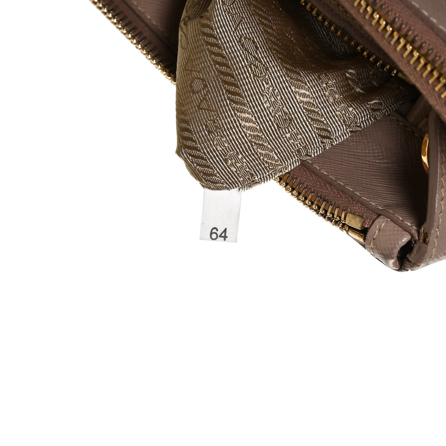 Saffiano Mini Galleria Double Zip Tote Cammeo