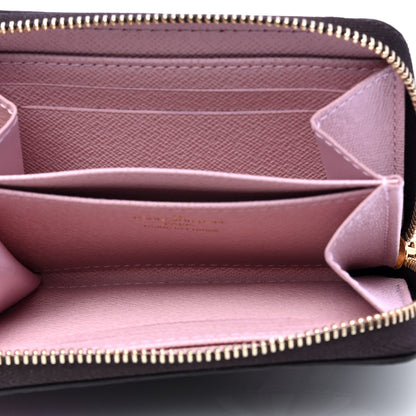 Louis Vuitton Monogram 2020 Christmas Animation Big Wheel Zippy Coin Purse Rose Ballerine 3 of 4