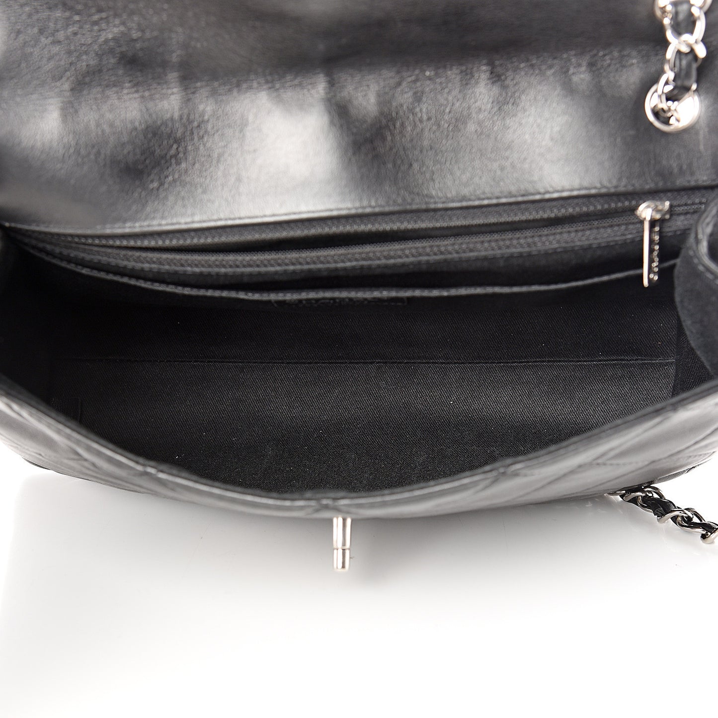 Calfskin Quilted In The Business Flap Bag Black