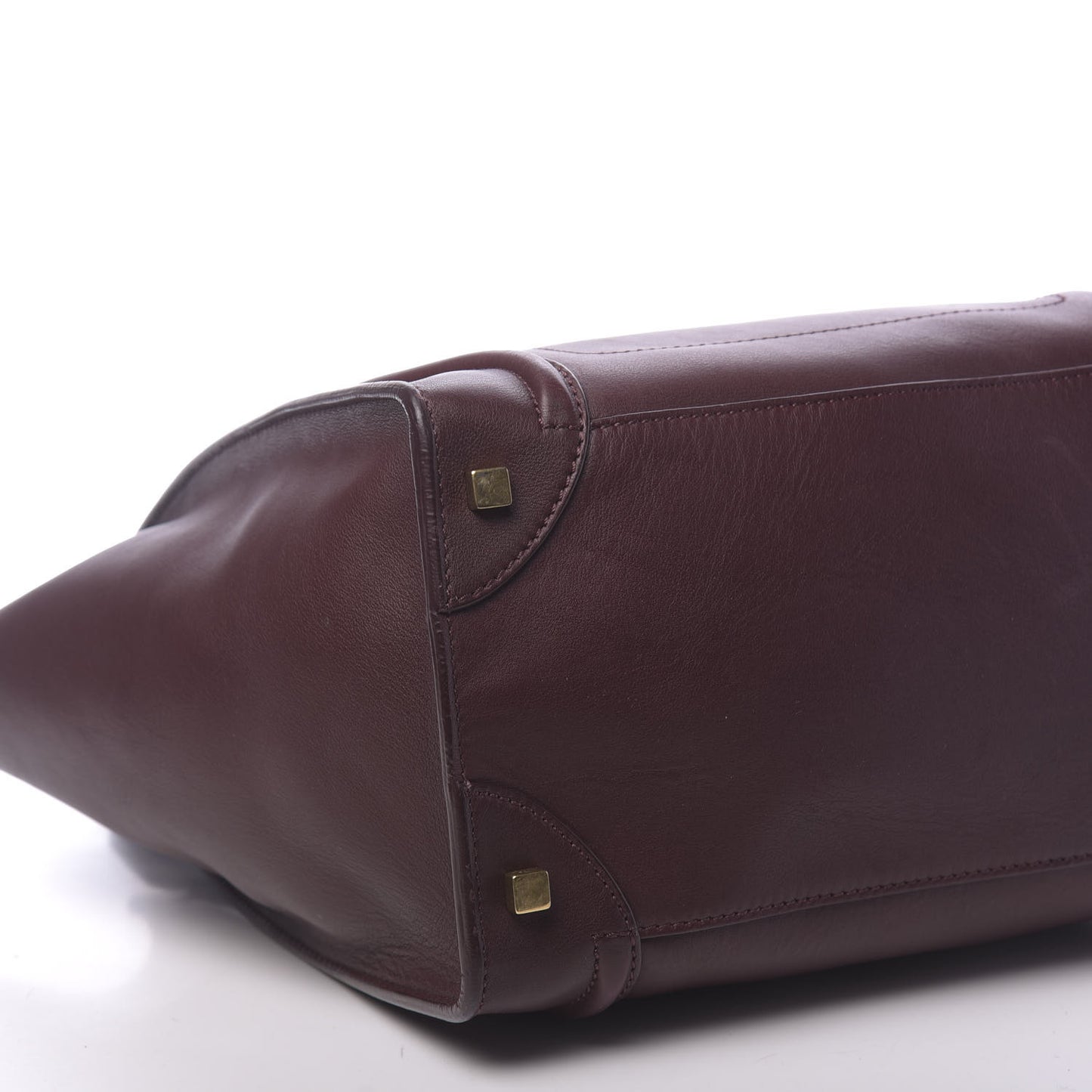 Smooth Calfskin Mini Luggage Burgundy