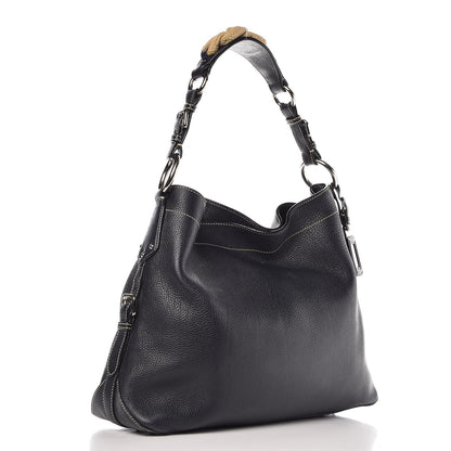 Prada Vitello Daino Rope Hobo Black 3 of 13