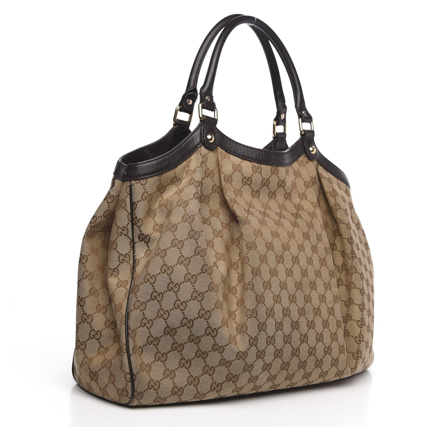Monogram Large Sukey Tote Dark Brown