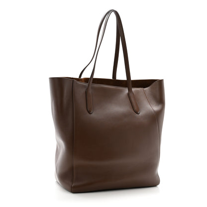 Loro Piana Smooth Calfskin Large Sesia Brown 3 of 9