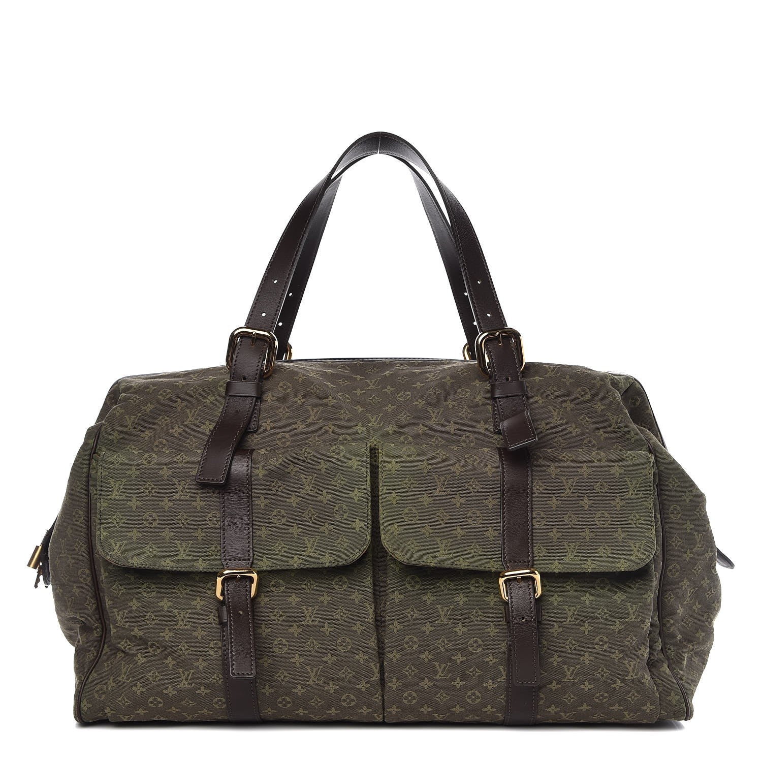 Louis Vuitton Mini Lin Monogram Louise Kaki 1 of 12