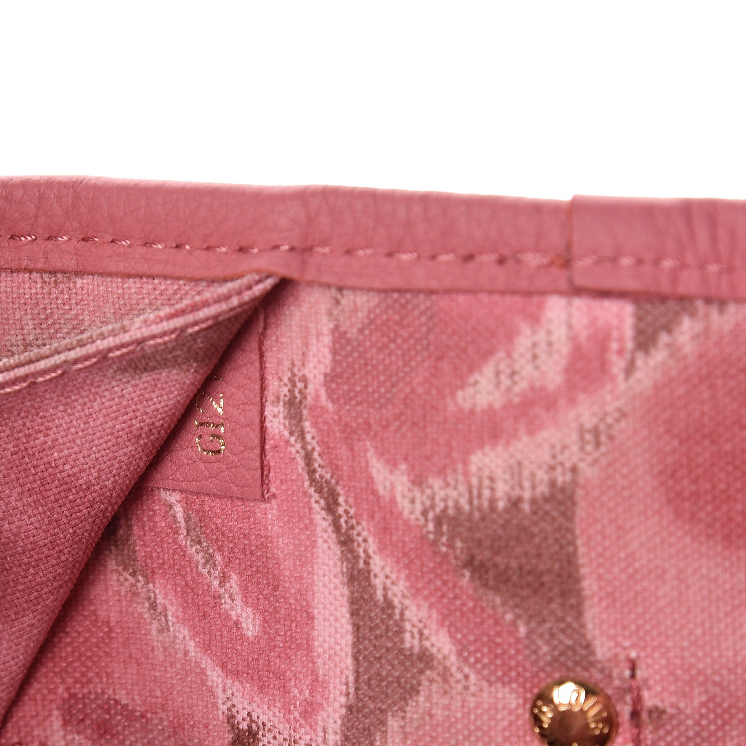 Louis Vuitton Monogram Articles de Voyage Ikat Neverfull MM Rose Velours 7 of 10
