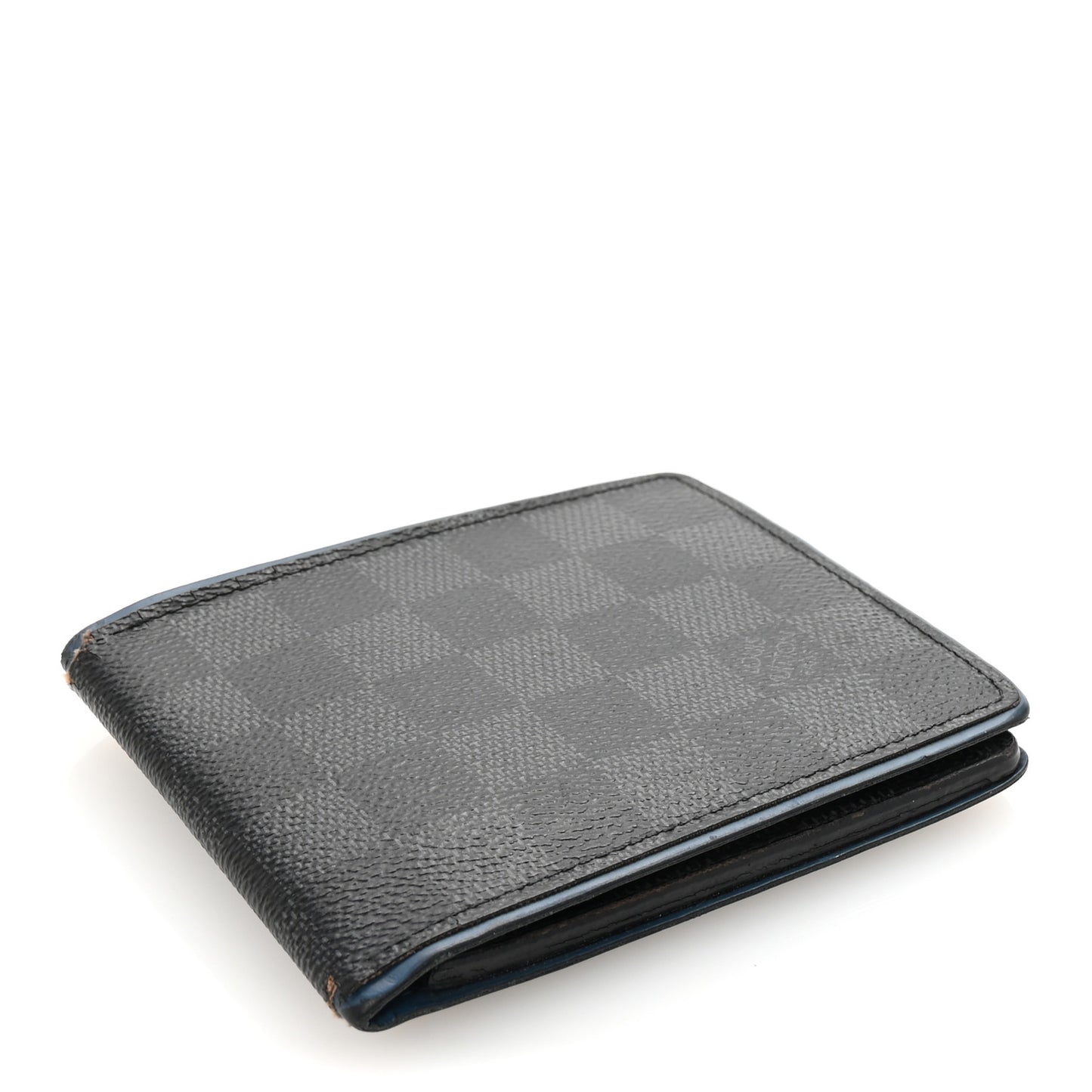 Damier Graphite Multiple Wallet Blue
