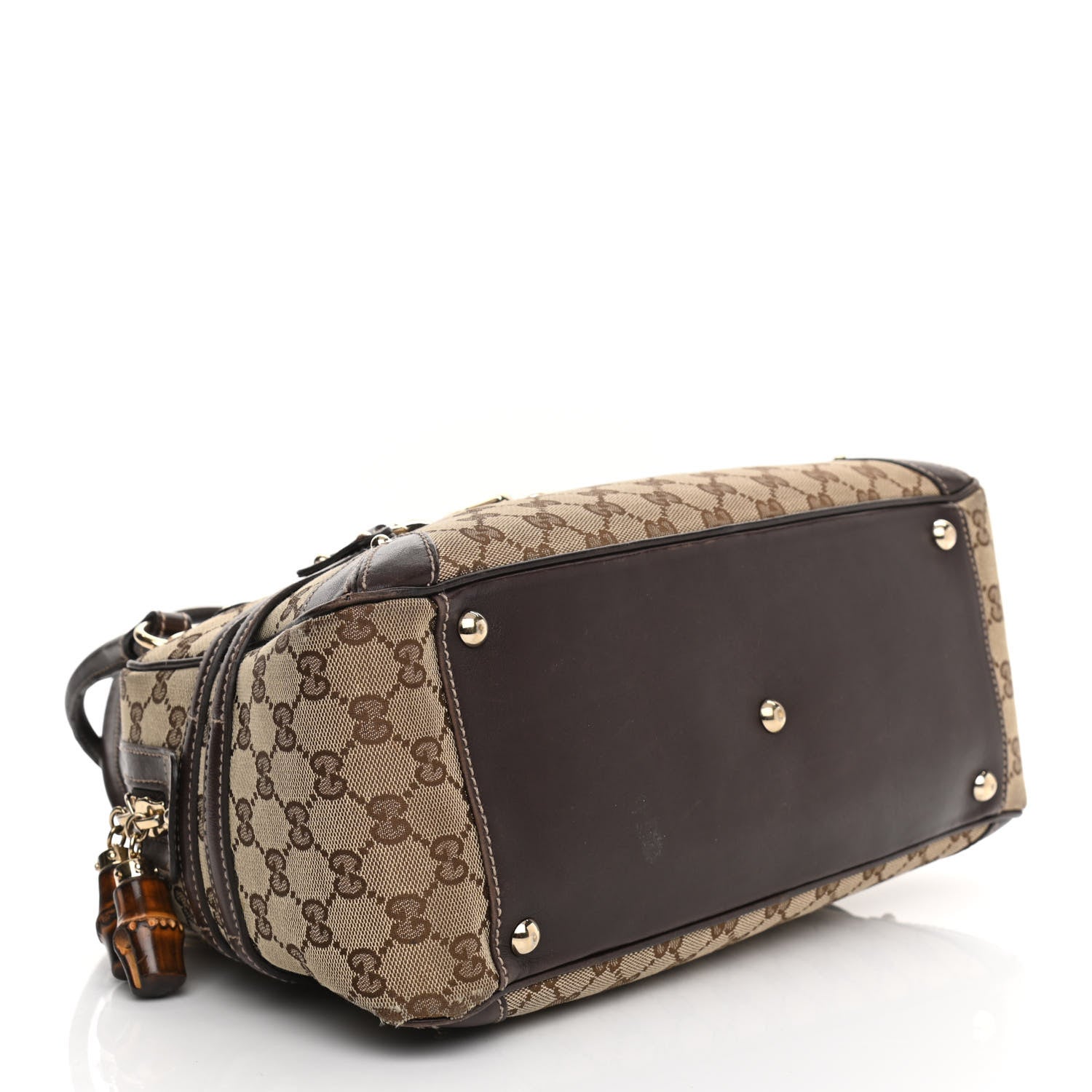 Gucci Monogram Large Wave Boston Dark Brown 3 of 13