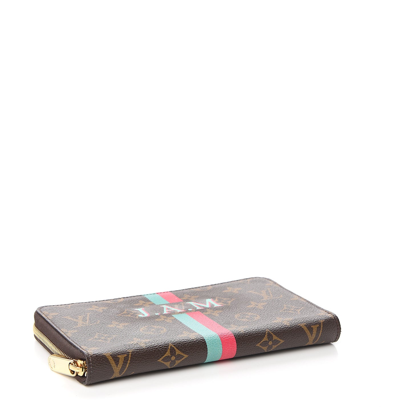 Monogram My LV Heritage Zippy Organizer Wallet Vert Clair Fuchsia