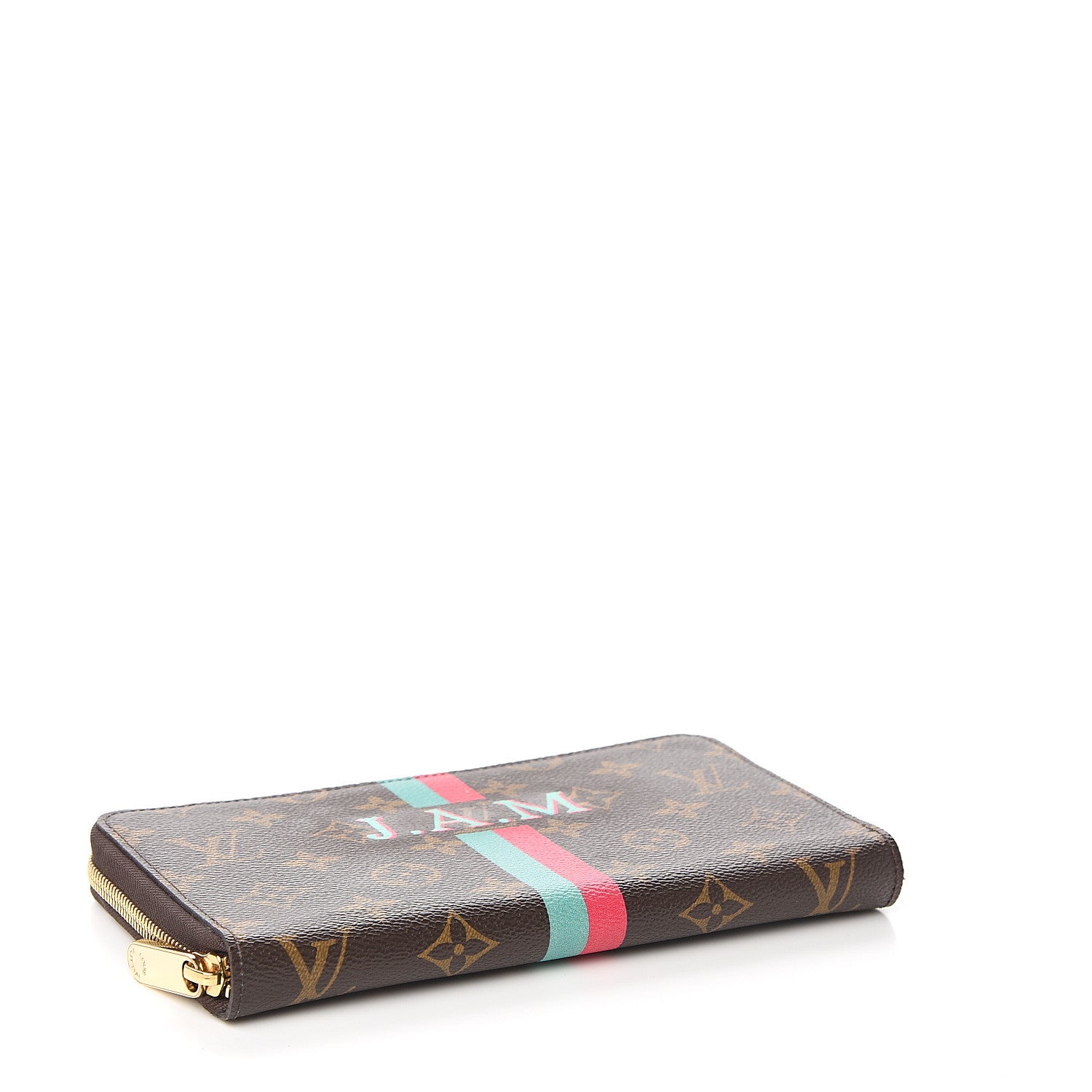 Louis Vuitton Monogram My LV Heritage Zippy Organizer Wallet Vert Clair Fuchsia 3 of 6
