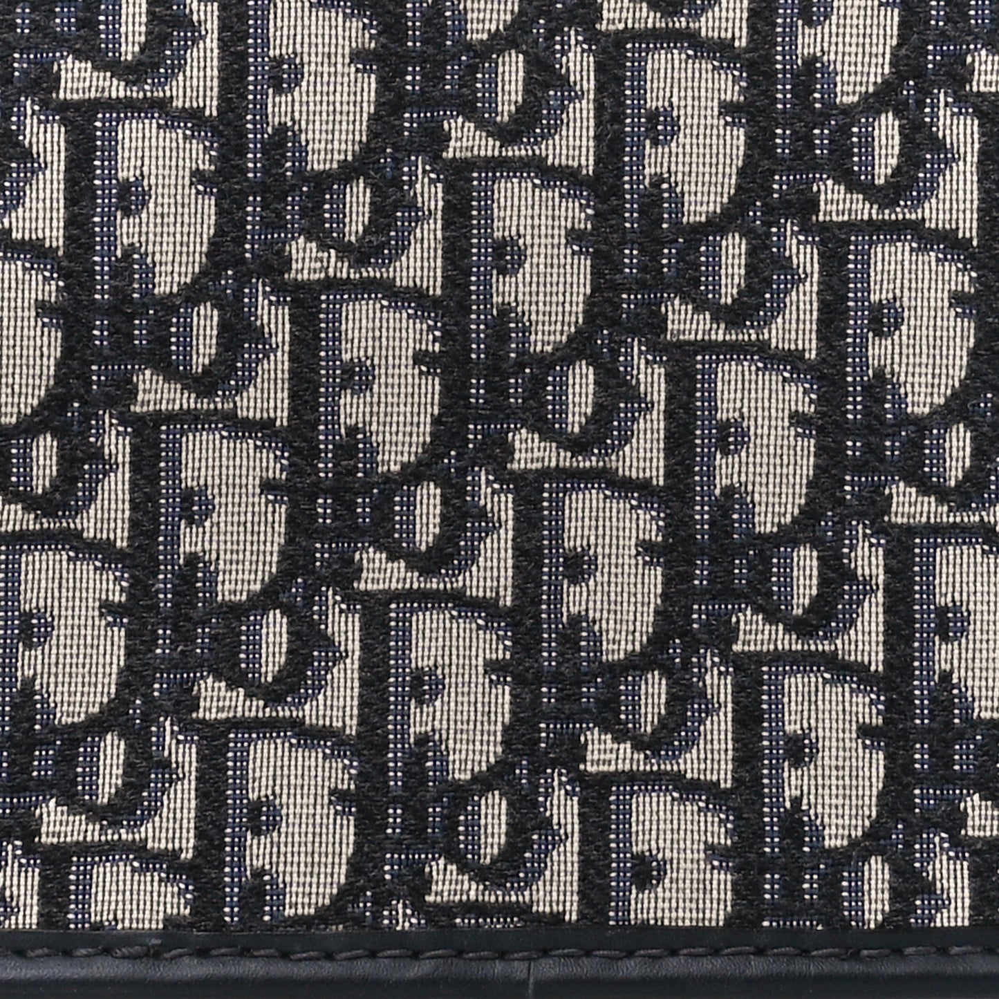 Oblique Diorquake Clutch Blue