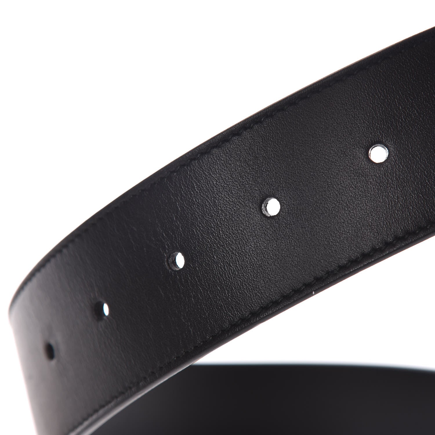 Gucci Calfskin Double G 40mm Belt 75 30 Black 5 of 7
