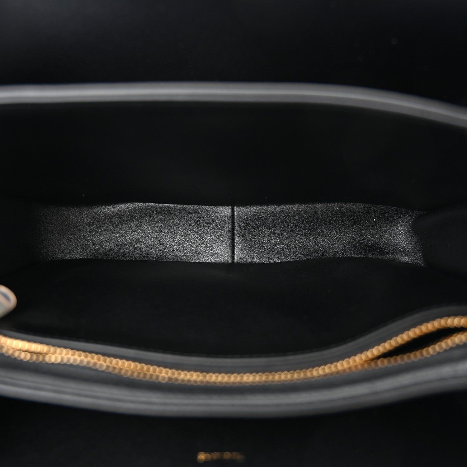 Celine Shiny Calfskin Medium Triomphe Black 5 of 10