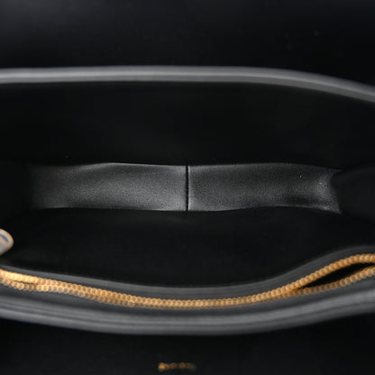 Celine Shiny Calfskin Medium Triomphe Black 5 of 10