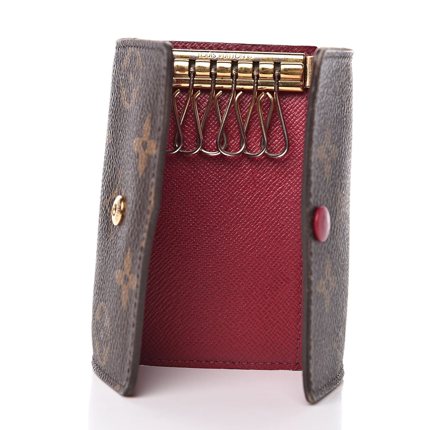 Monogram 6 Key Multicles Holder Fuchsia