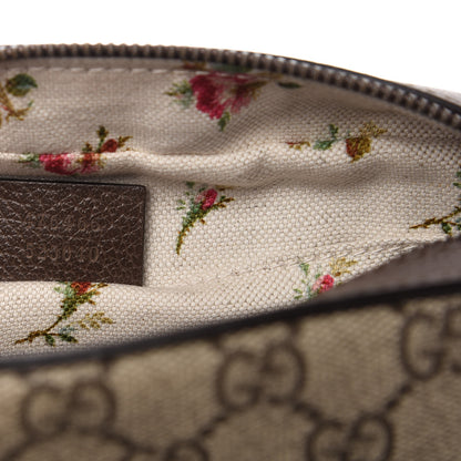 Gucci GG Supreme Monogram Web Neo Vintage Shoulder Bag Beige New Acero Crop 9 of 11