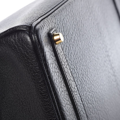 Hermes Chevre de Coromandel Birkin 35 Black 6 of 35