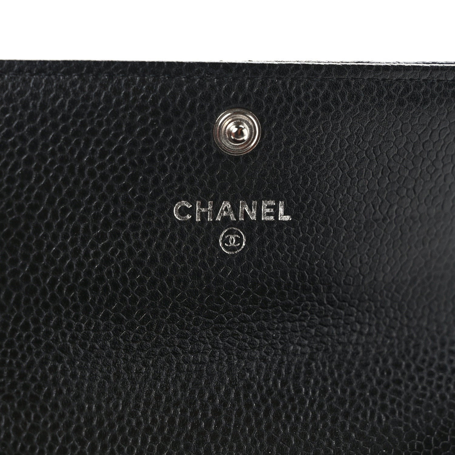 Chanel Caviar Quilted Flap Card Holder Black 6 of 9