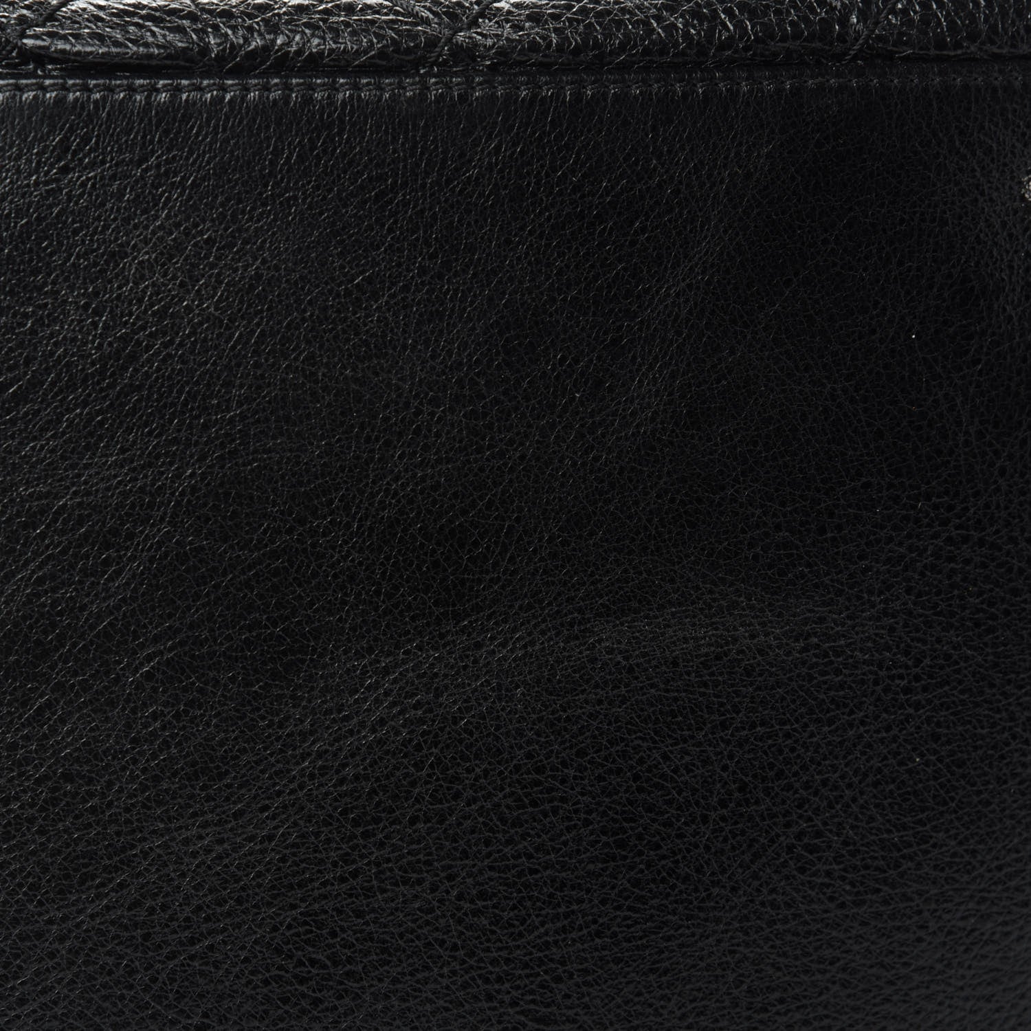 Chanel Glazed Calfskin On The Road Drawstring Tote Black 9 of 12