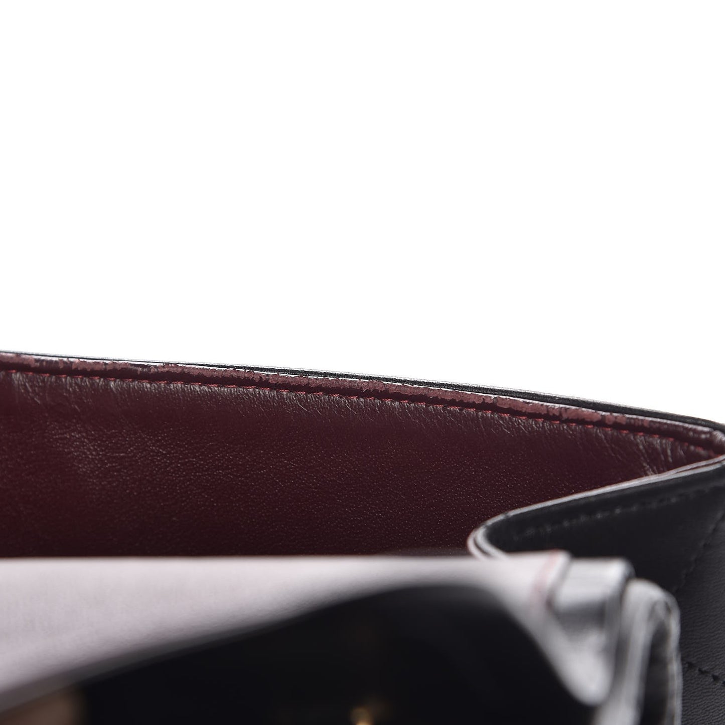 Lambskin Quilted Maxi Double Flap Black
