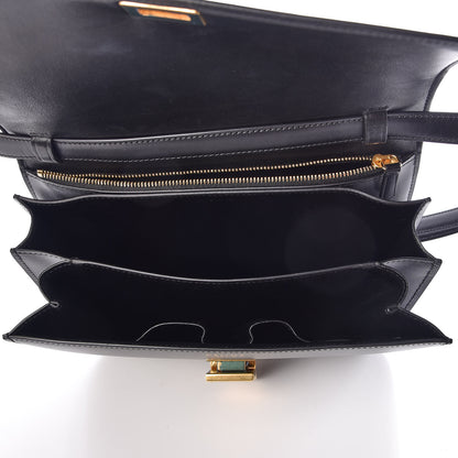 Celine Box Calfskin Medium Classic Box Flap Bag Black 5 of 11