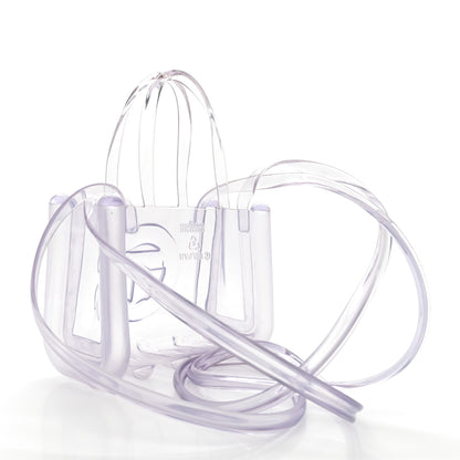 Telfar x MELISSA Jelly Small Shopping Bag Clear 3 of 12