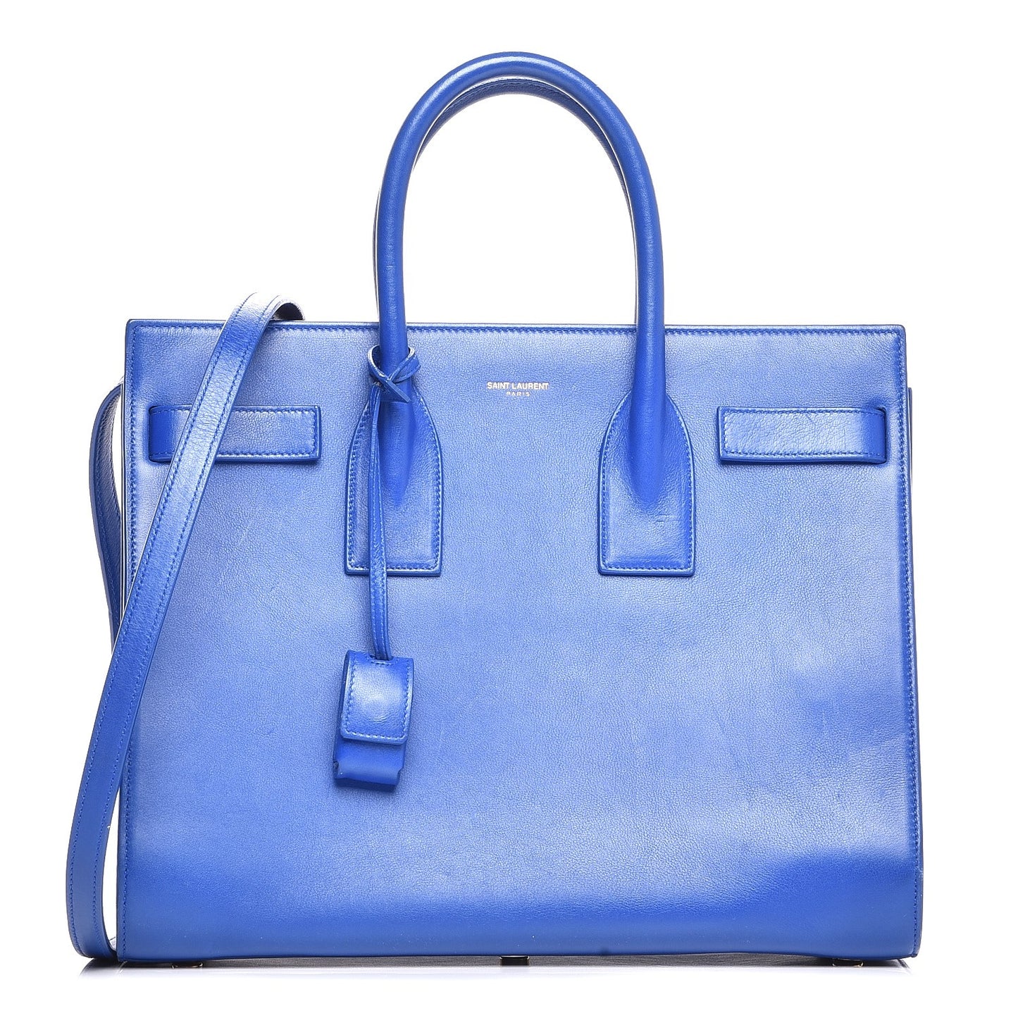 Calfskin Small Sac De Jour Blue Majorelle