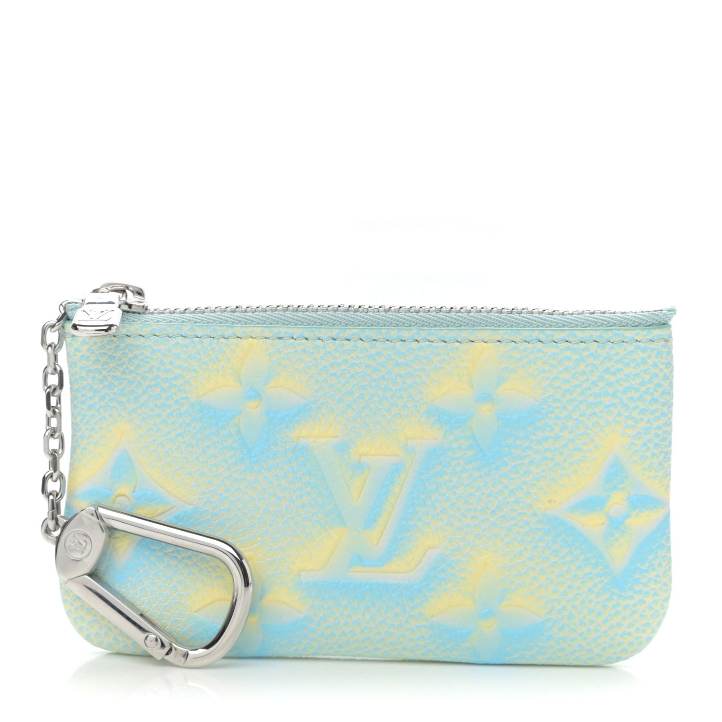 Empreinte Monogram Summer Stardust Key Pouch Water Green