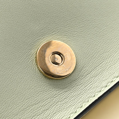 Valentino Garavani Nappa Watercolor Rockstud Wristlet Clutch Rose Green Yellow Sky 13 of 13