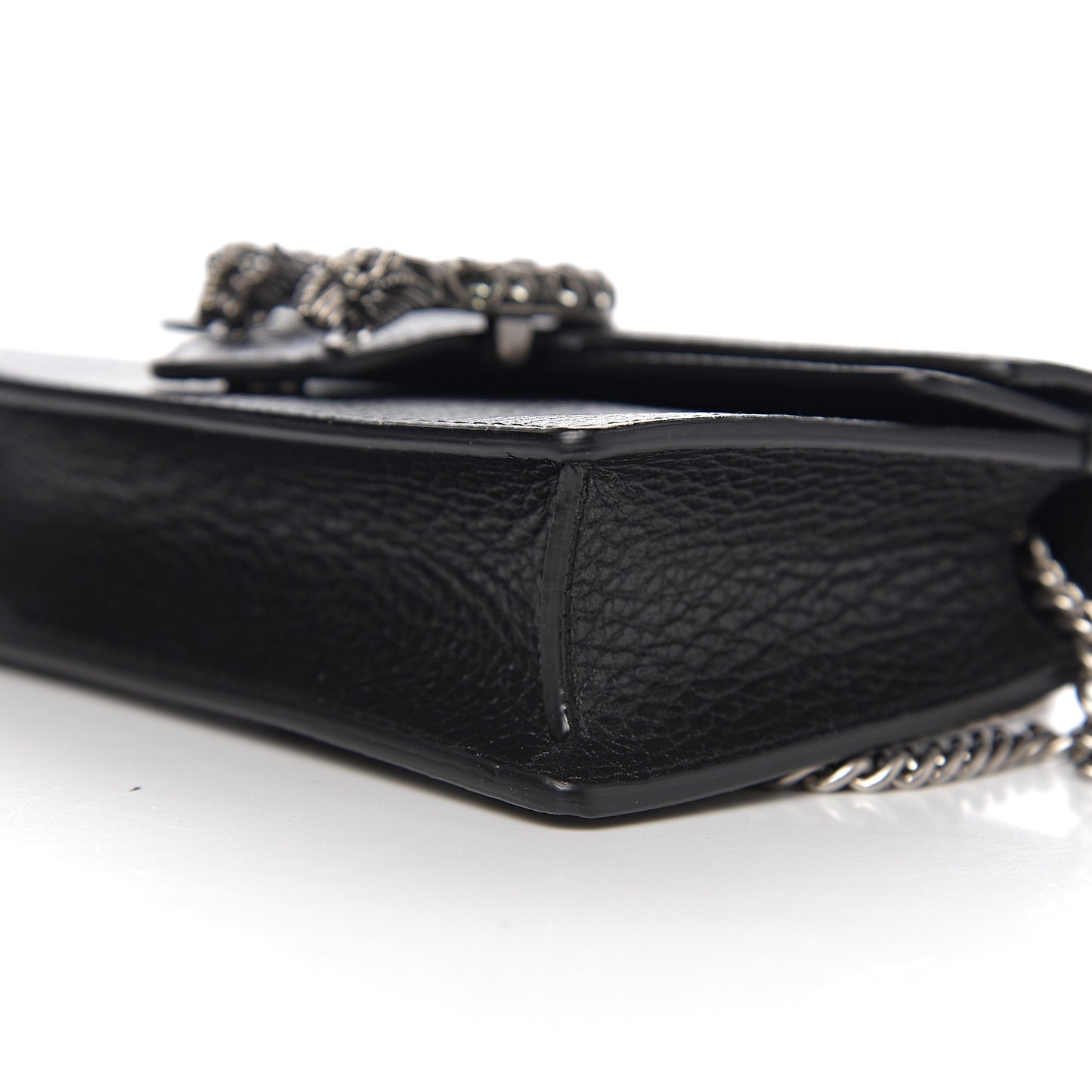 Calfskin Super Mini Dionysus Shoulder Bag Black