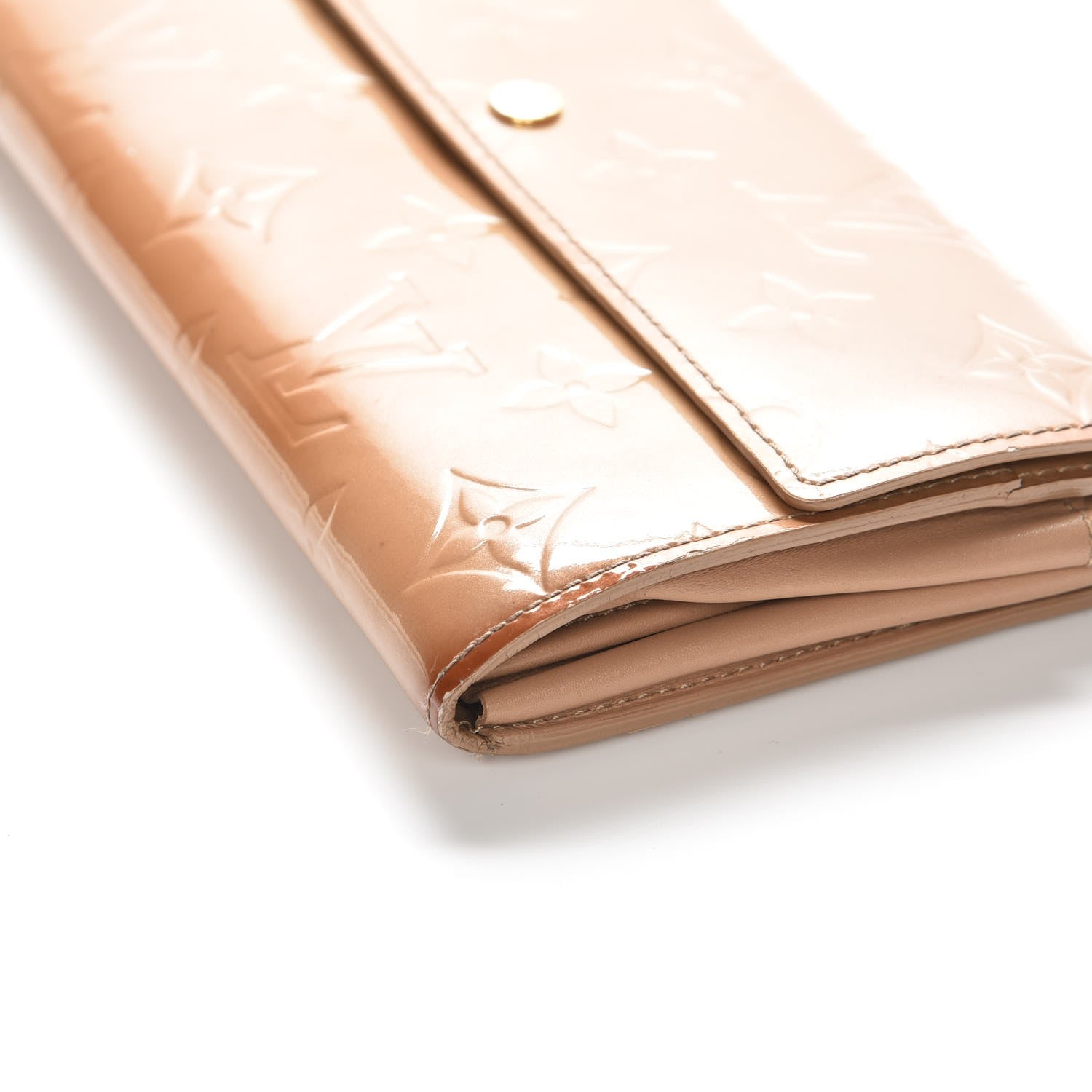 Louis Vuitton Vernis Sarah Wallet Noisette 9 of 12