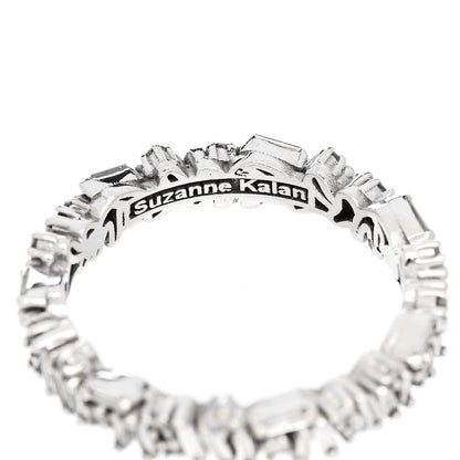 Suzanne Kalan 18K White Gold Classic Icon Eternity Band Ring 56 7.5 4 of 5