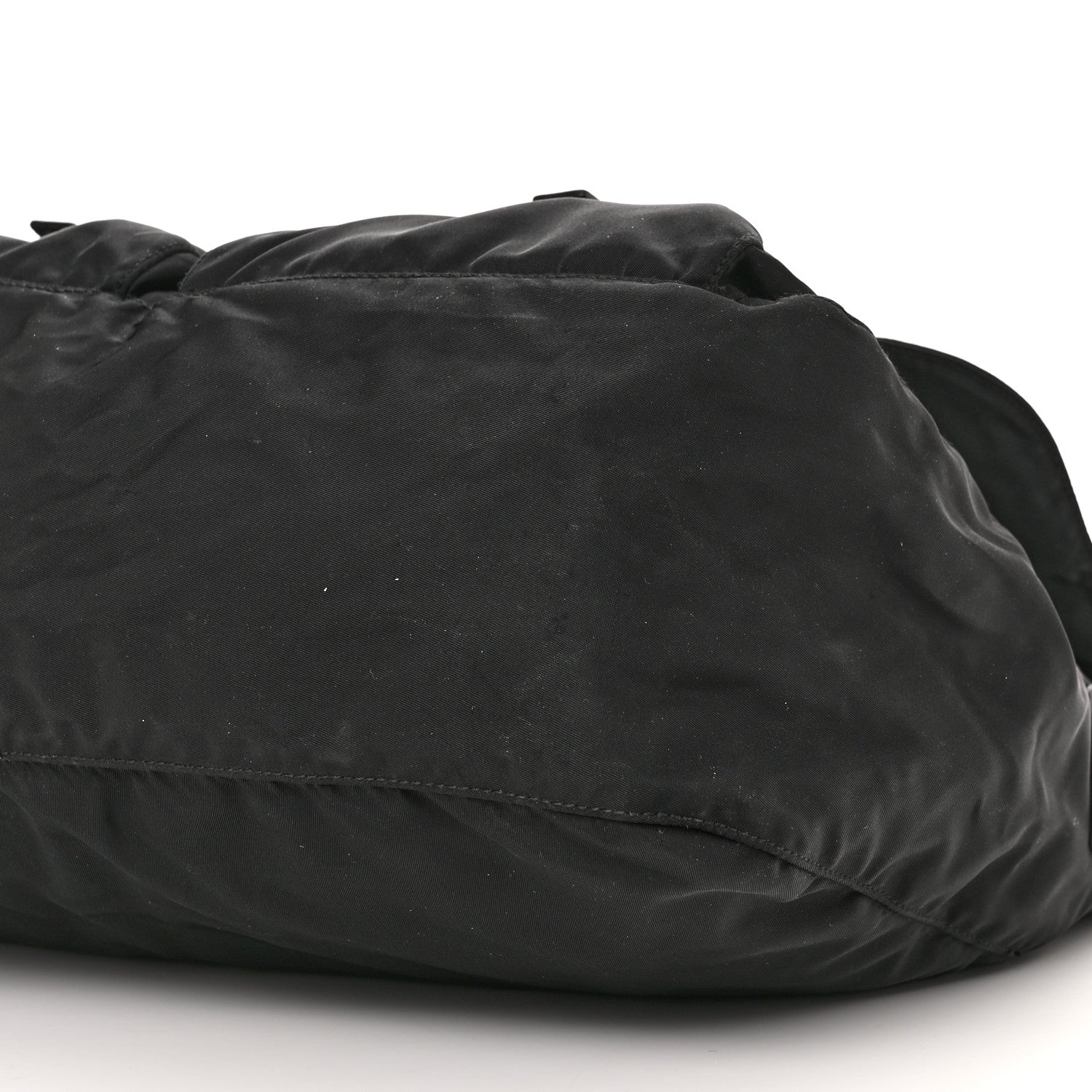 Prada Tessuto Nylon Messenger Bag Black 10 of 15