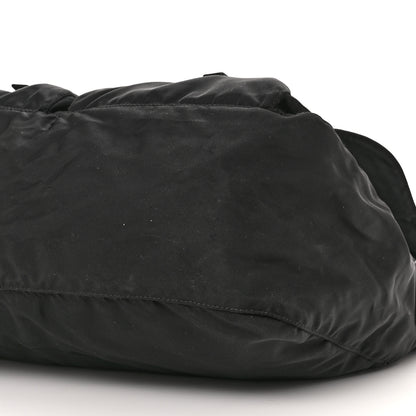 Prada Tessuto Nylon Messenger Bag Black 10 of 15