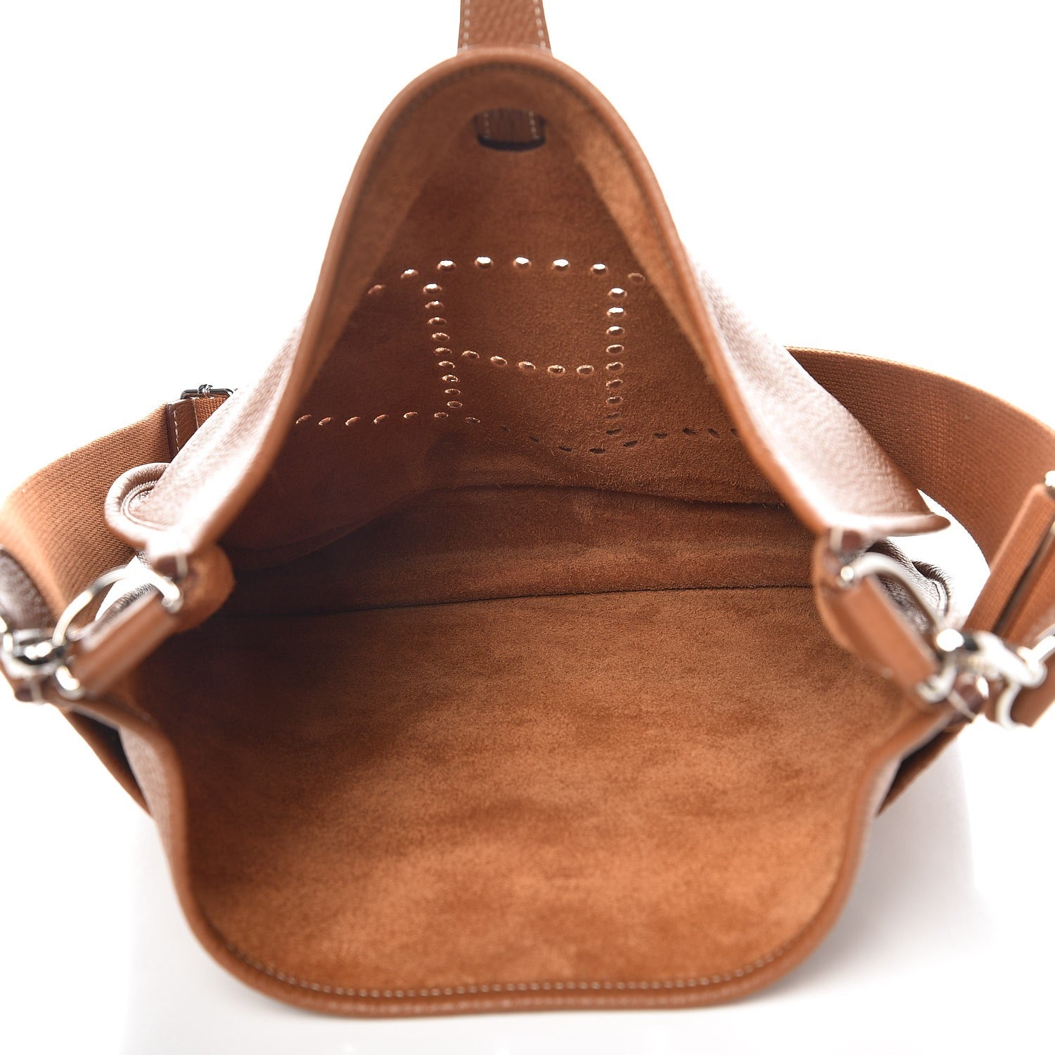 Hermes Taurillon Clemence Evelyne III GM Gold 5 of 7