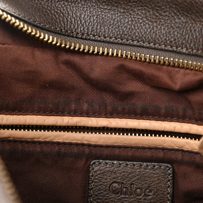 Chloe Calfskin Large Paraty Chocolate 9 of 13