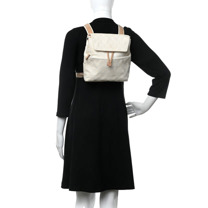 Gucci Nylon Monogram Backpack Off White 2 of 12