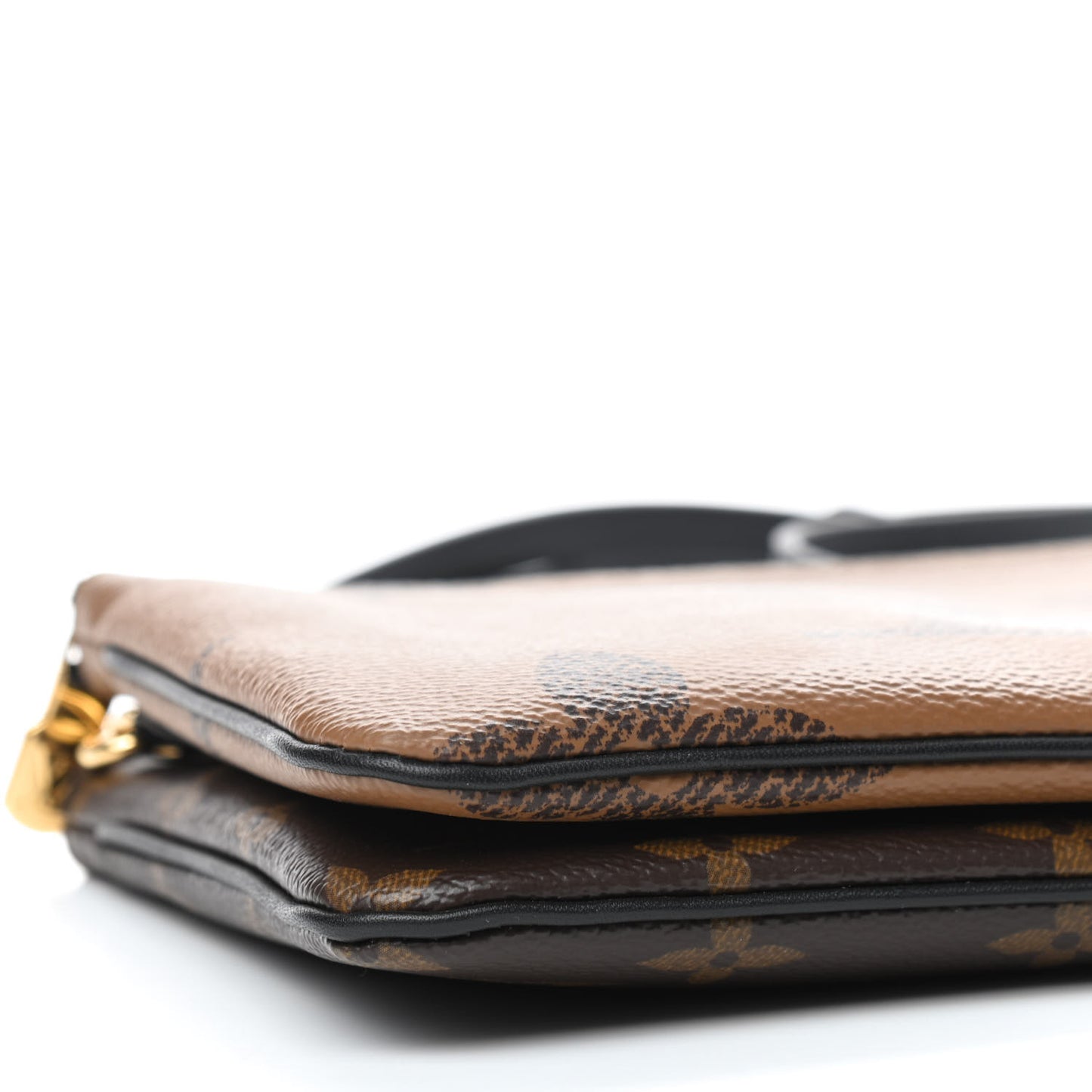Reverse Monogram Giant Double Zip Pochette