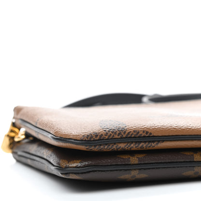 Louis Vuitton Reverse Monogram Giant Double Zip Pochette 6 of 9