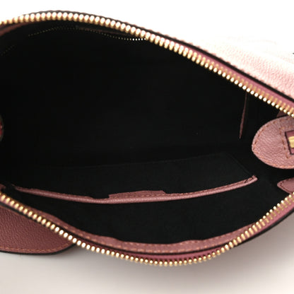 Burberry Soft Grain Calfskin House Check Small Helmsley Crossbody Dusty Pink 5 of 10