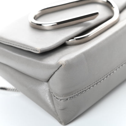 3.1 Phillip Lim Calfskin Alix Soft Flap Clutch Grey 9 of 18