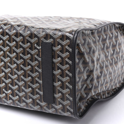 Goyard Goyardine Saint Leger Soft Briefcase Backpack Black 6 of 7