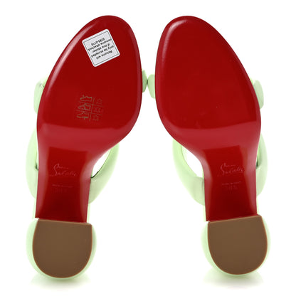 Christian Louboutin Nappa Inflama Sab 85 Sandals 38.5 Studio Green 6 of 11