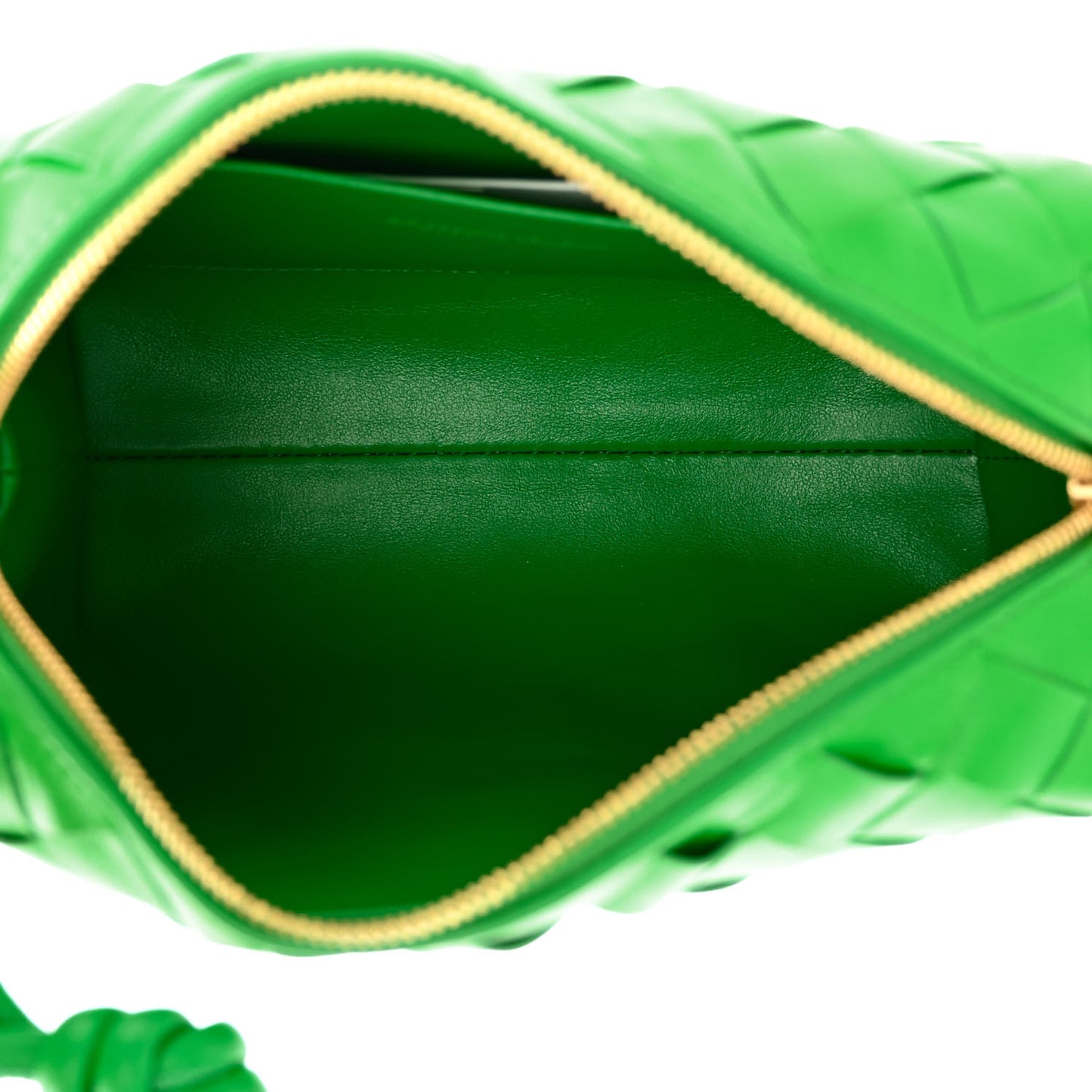 Nappa Intrecciato Mini Loop Camera Bag Parakeet