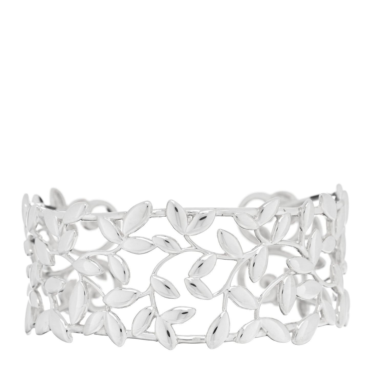 Sterling Silver Paloma Picasso Olive Leaf Cuff Bracelet