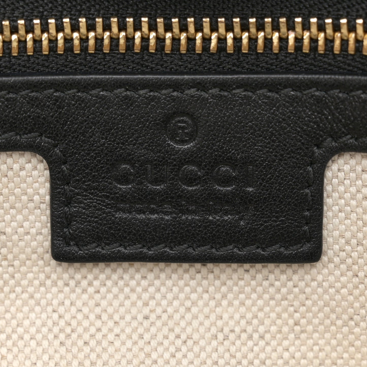 Calfskin GG Matelasse Medium Ophidia Shopping Tote Black