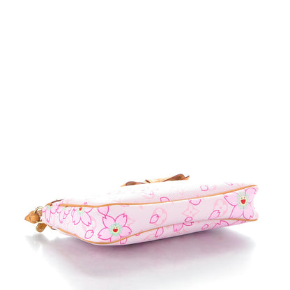 Louis Vuitton Monogram Cherry Blossom Pochette Accessories Pink 4 of 7
