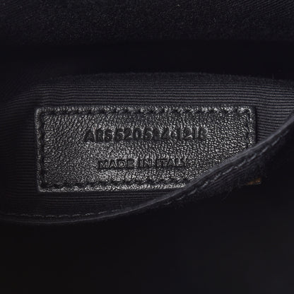 Saint Laurent Calfskin Matelasse Monogram Lou Camera Bag Washed Light Pink 7 of 9