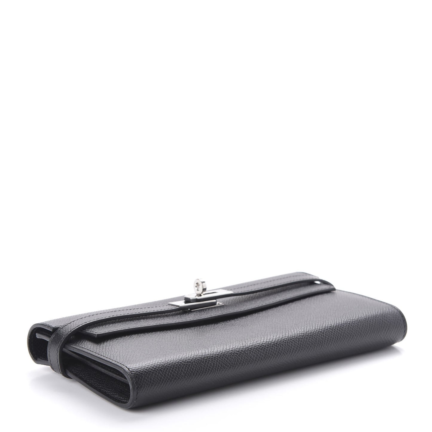 Epsom Kelly Longue Wallet Black